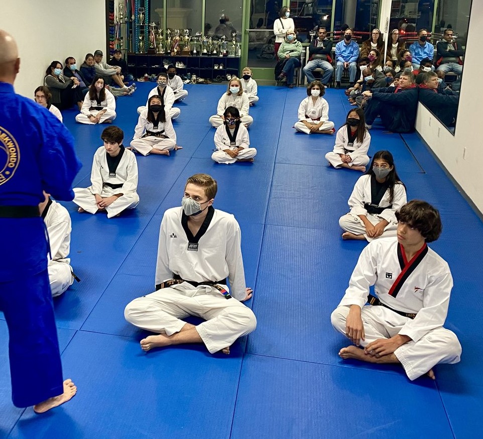 Martial Arts Studio complete with students